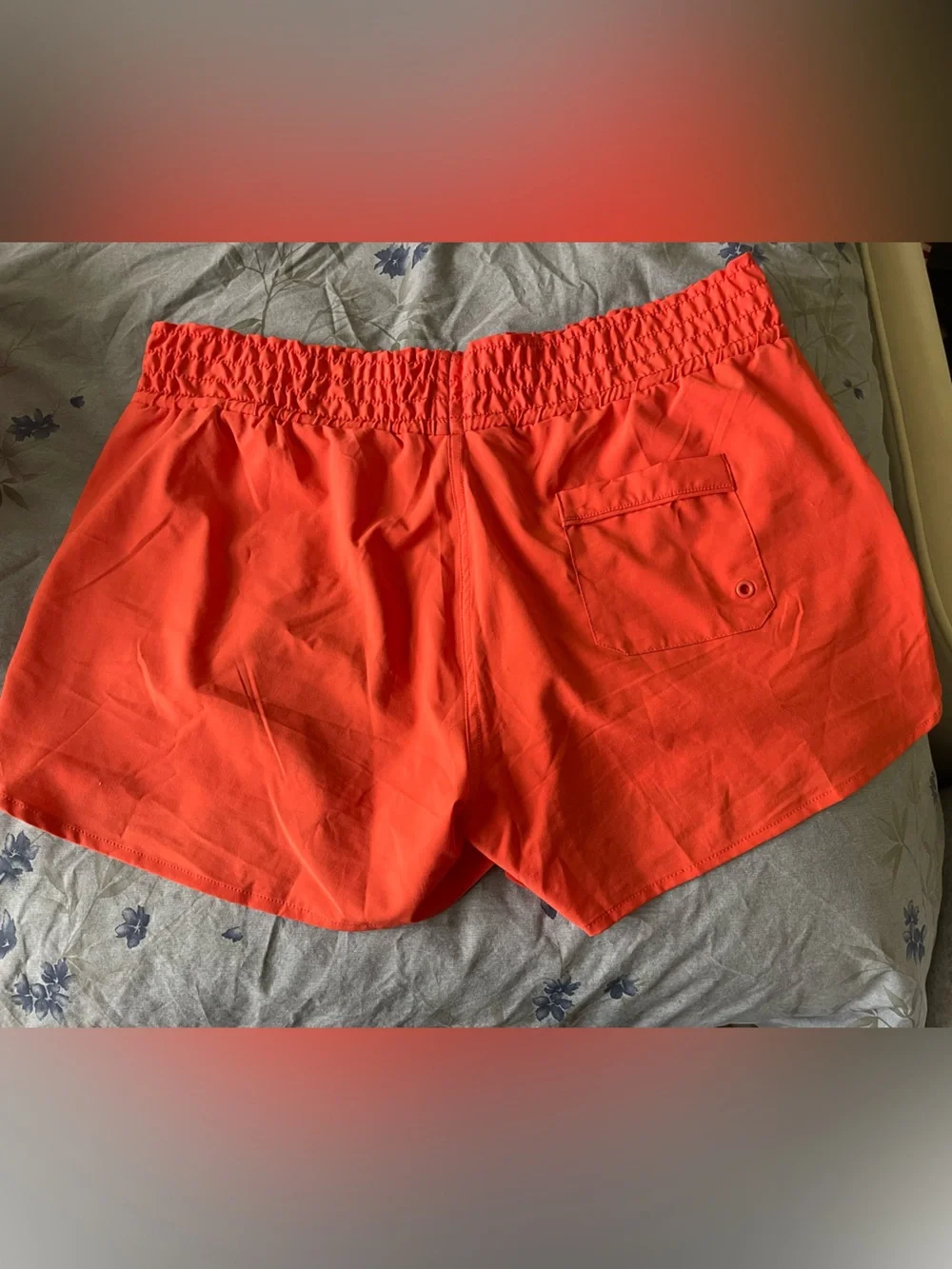 Carve Designs Coral Orange swim shorts - Picture 2 of 4